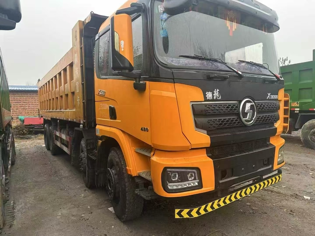 8x4 6x4 50 tonnes Used Shacman camions de décharge à vendre X3000 Weichai 430hp Transports de sable et de roche