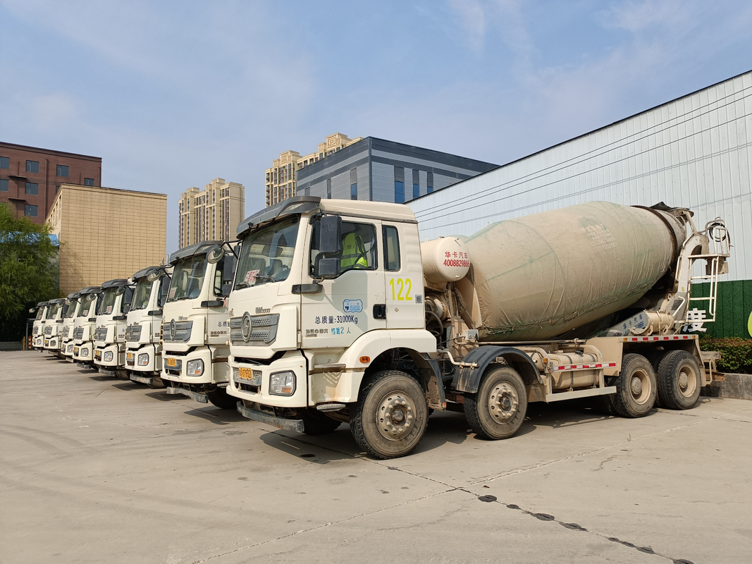 Camion de mélangeur de béton Shacman utilisé 12m3 Tanker de mélangeur M3000 Cabine 2020 Année Moteur Weichai