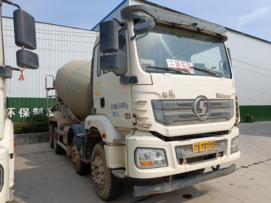 Camion de mélangeur de béton Shacman utilisé 12m3 Tanker de mélangeur M3000 Cabine 2020 Année Moteur Weichai