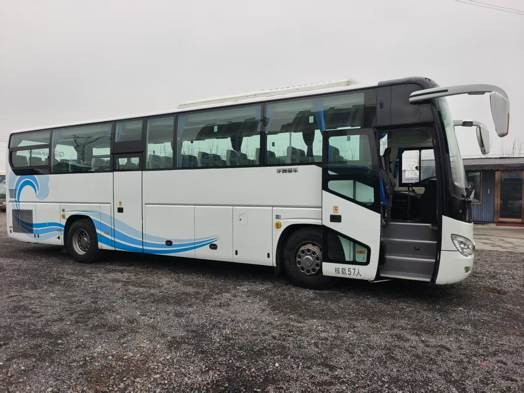Prix Yutong Bus 60 places de seconde main Youngtong ZK6119 Coach Utilisé 2 + 3 sièges Laytout 66 sièges
