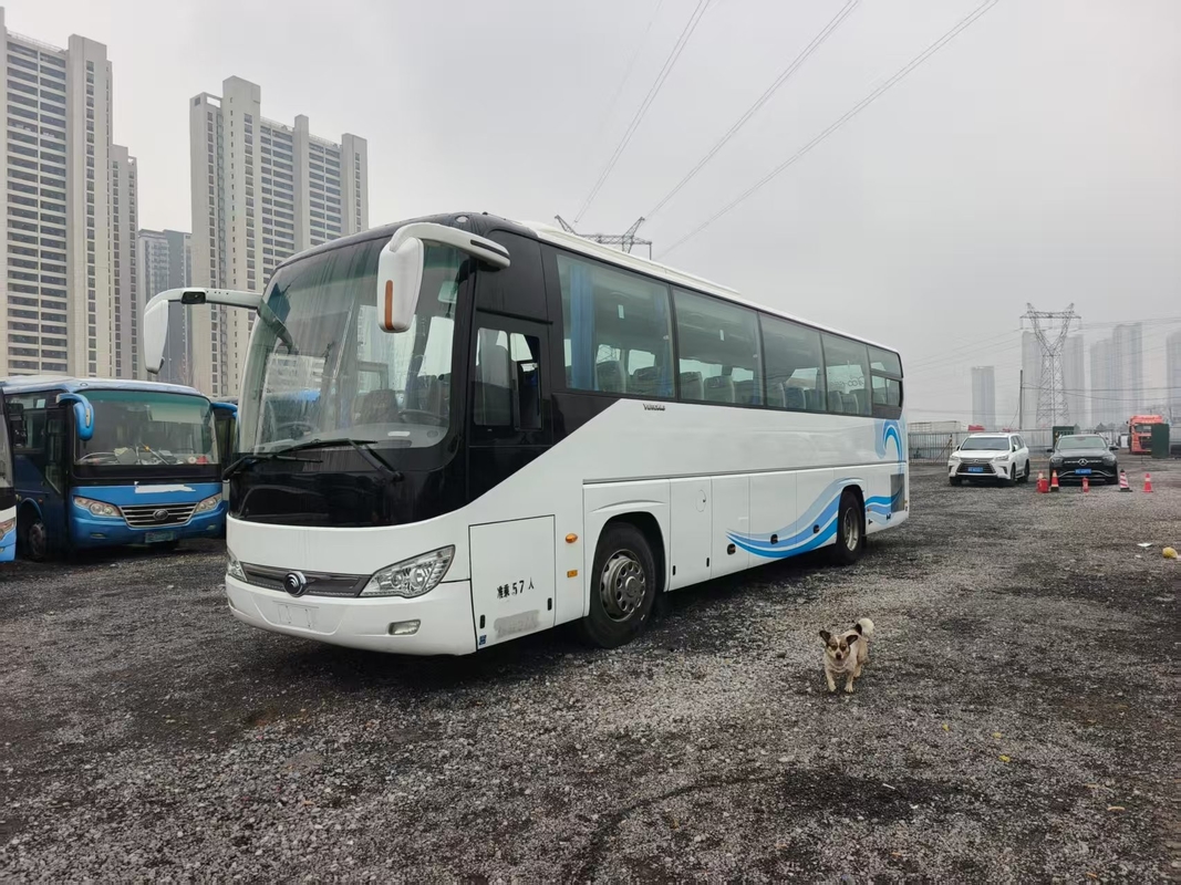 Prix Yutong Bus 60 places de seconde main Youngtong ZK6119 Coach Utilisé 2 + 3 sièges Laytout 66 sièges