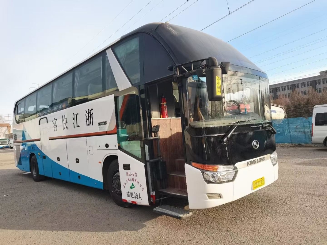 Autobus d'occasion Kinglong Coach 39 sièges XMQ6129 Groupe de luxe Transport de passagers A/C