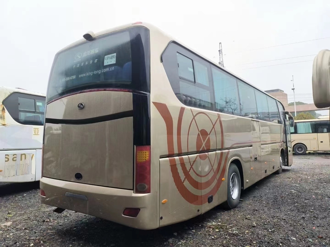 Autobus 55 places Kinglong Champagne Couleur 53 sièges XMQ6129 Euro 3 Émission LHD&RHD
