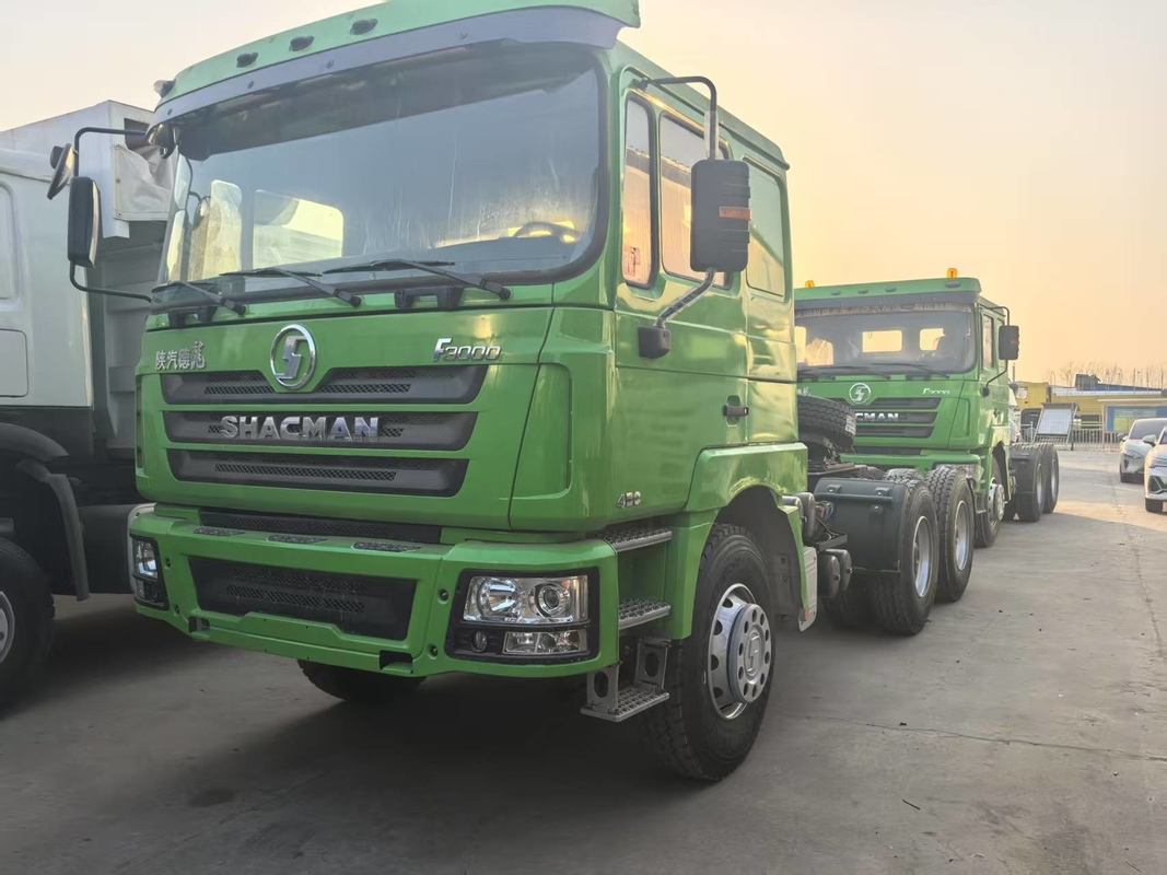 Tracteur à tête d'occasion Tracteur à remorque Camion Shacman F3000 Camion puissant 380 ch 6*4 Mode de conduite 10 Pneus en mauvais état sur la route