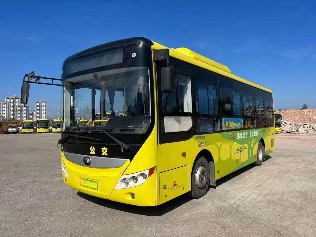Autobus électrique d'occasion Yutong City Bus ZK6815 Durée de vie de la batterie 280km 23 places 59 passagers Transport public