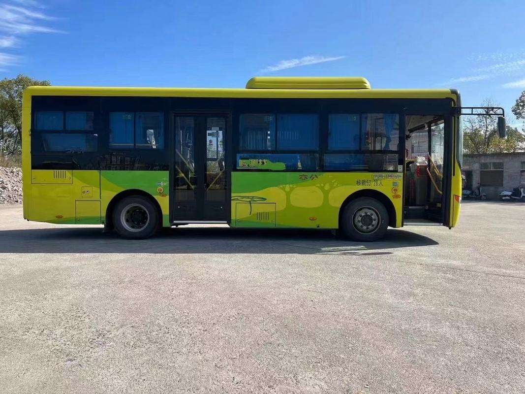 Autobus électrique d'occasion Yutong City Bus ZK6815 Durée de vie de la batterie 280km 23 places 59 passagers Transport public