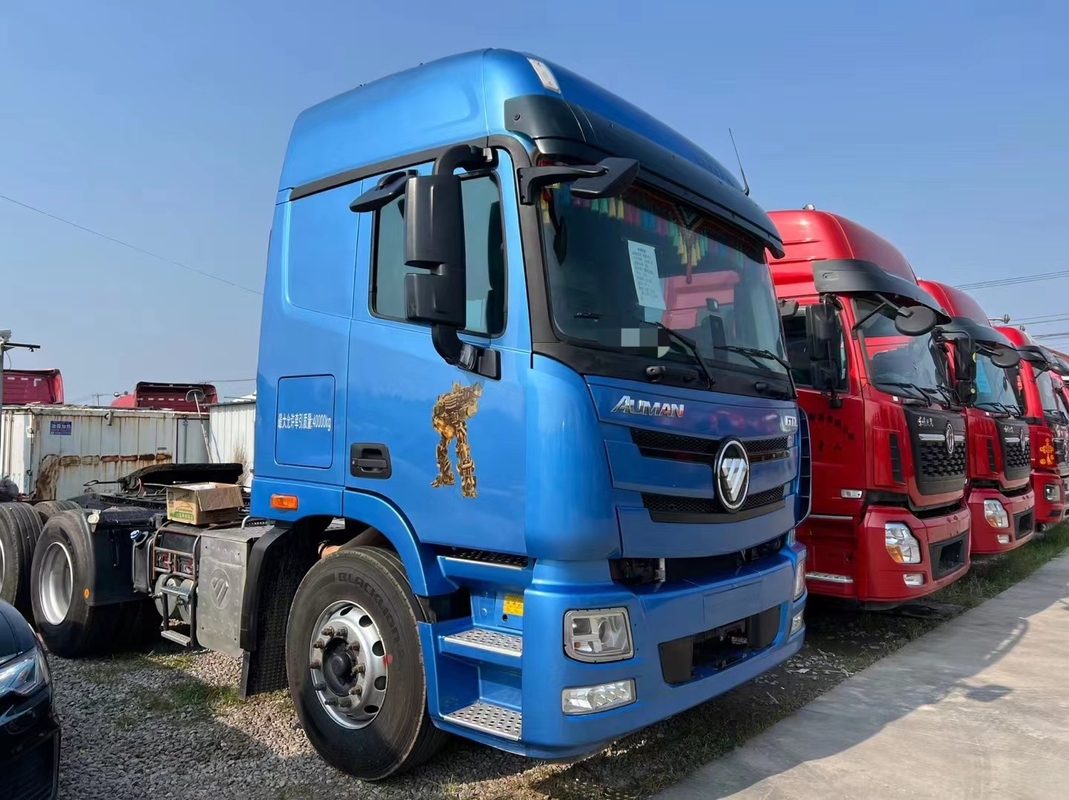 Tête de tracteur d'occasion À vendre 2021 Année semi-camions d'occasion Foton GTL 430hp Leaf Spring Transport longue distance
