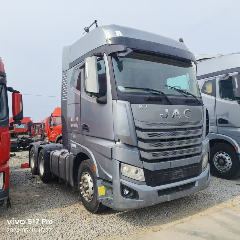 Vente en gros de camions à tête de tracteur usagés JAC camions de seconde main 540 chevaux