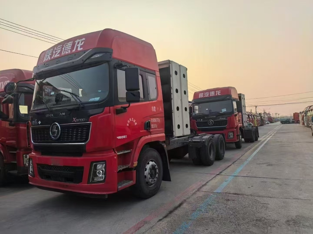 Tracteur à gaz naturel automatique d'occasion X5000 avec moteur Weichai à 10 roues GNC 460 ch 2023 Transport lourd