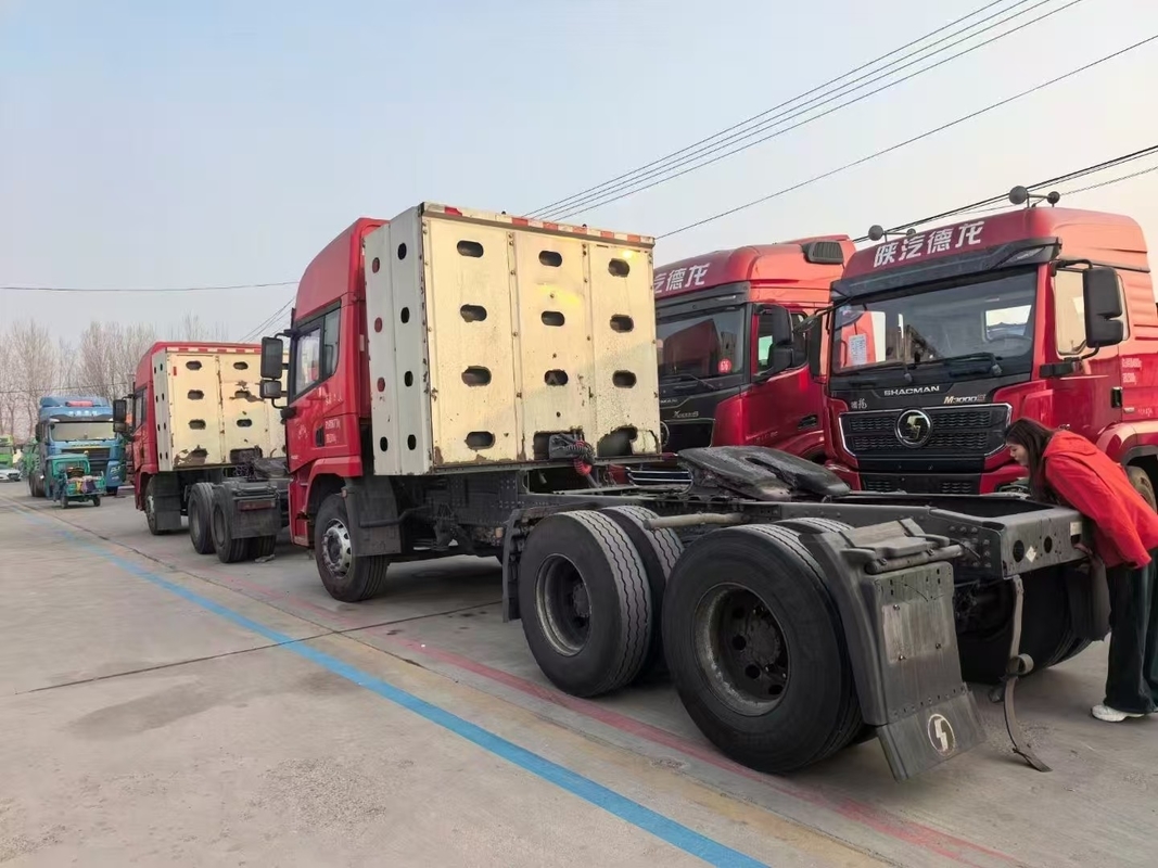 Tracteur à gaz naturel automatique d'occasion X5000 avec moteur Weichai à 10 roues GNC 460 ch 2023 Transport lourd
