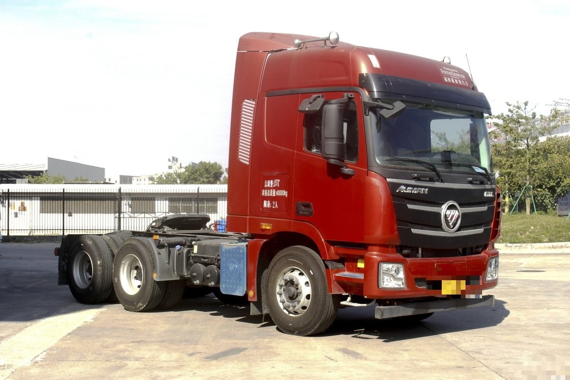 Tête de tracteur usée à vendre Foton Auman 6*4 Mode de conduite 430hp Bas kilométrage 2022 Année Moteur économe en carburant