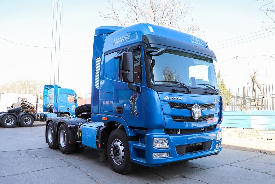 La tête de tracteur à transmission manuelle automatique utilisée Foton Auman moteur Cummins de 440 ch Durable dans des environnements difficiles