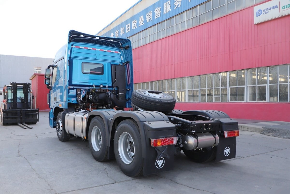 La tête de tracteur à transmission manuelle automatique utilisée Foton Auman moteur Cummins de 440 ch Durable dans des environnements difficiles