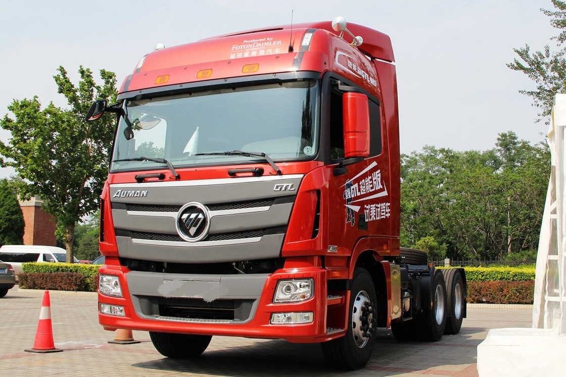 Tête de tracteur à boîte de vitesses rapide utilisée Foton Auman 430hp 10 roues moteur Cummins Conditions d'exploitation minière à lourde charge