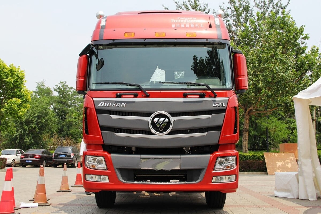 Tête de tracteur à boîte de vitesses rapide utilisée Foton Auman 430hp 10 roues moteur Cummins Conditions d'exploitation minière à lourde charge
