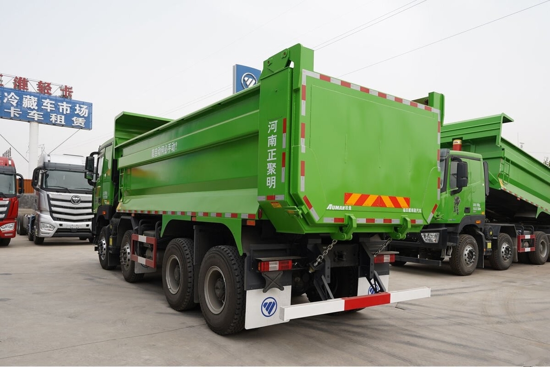 Used Dumper Truck  Foton Ouman Gtl 490hp 8*4 Drive Mode Automatic Transmission Sands Transport