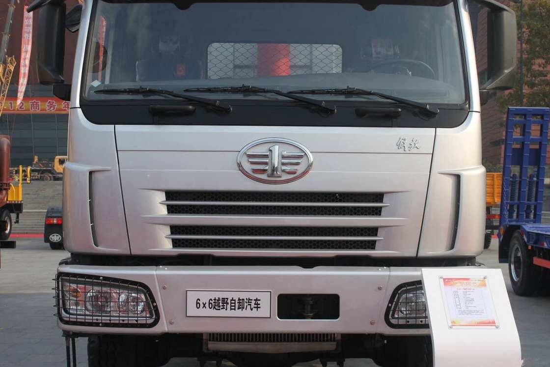 Second-Hand Dump Truck Tipper JIEFANG 6*6 Drive Mode Used Dump Truck Construction Material Transportation