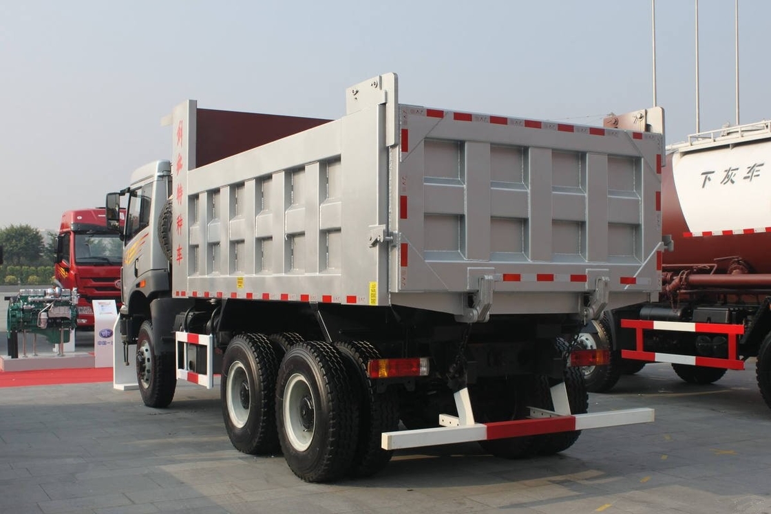 Second-Hand Dump Truck Tipper JIEFANG 6*6 Drive Mode Used Dump Truck Construction Material Transportation