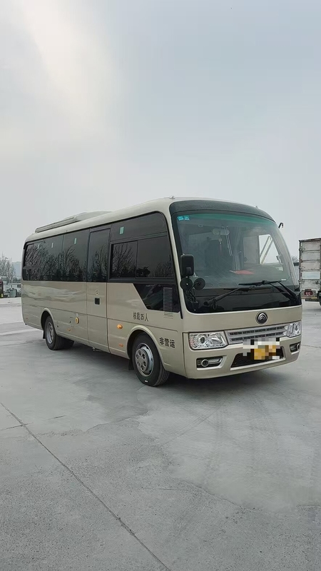 Mid-Size ZK6792D51 Used Bus 25 Seating Capacity 6-Speed Gearbox  Extended Sunken Rear Luggage Bay
