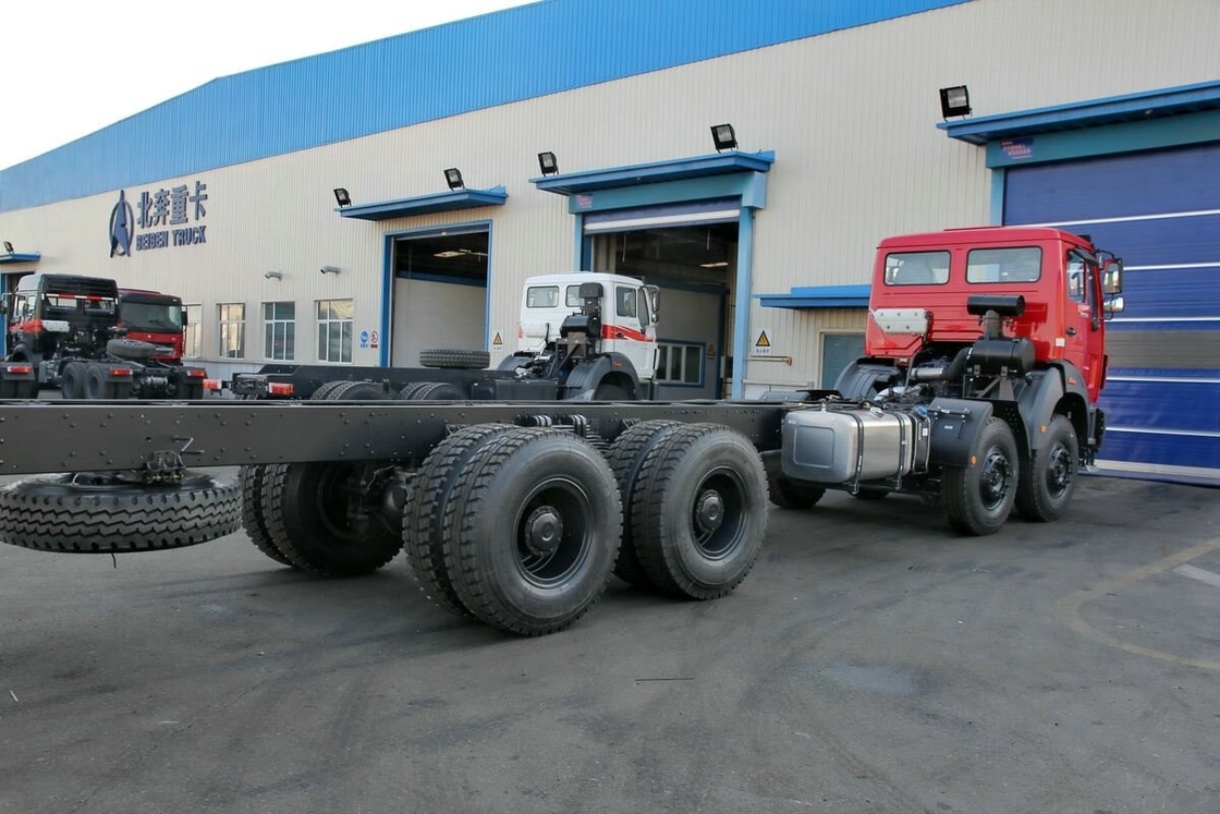 Used Cargo Trucks Chassis For Sale Beiben Ng80 8×4 Drive Mode 336hp Affordable Used Trucks For Shipping