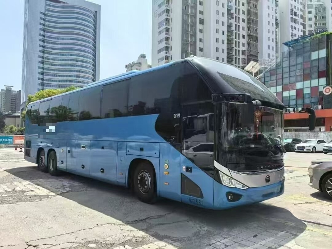Used Public Transport Vehicle ZK6137 Tidy Cabin  56 Seaters Heavy Duty Passenger Good Body Condition