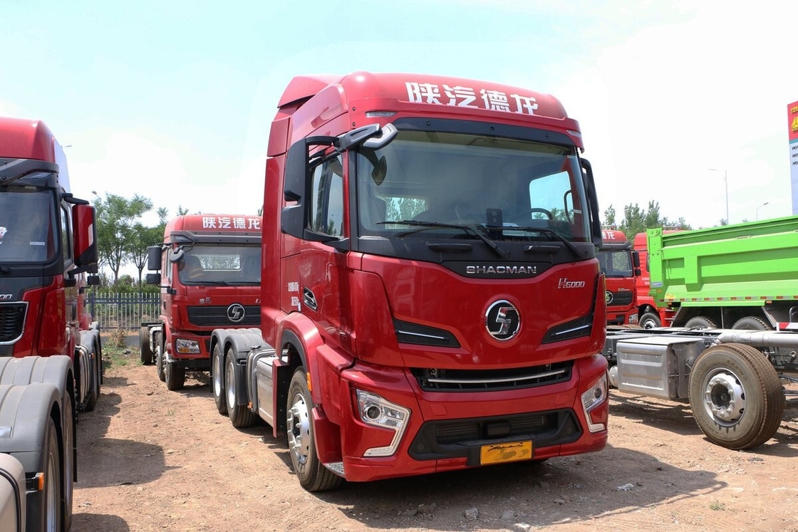 Tracteur routier d'occasion à vendre Shacman H6000 6*4 Mode de conduite 480ch Meilleures marques chinoises de tracteurs routiers