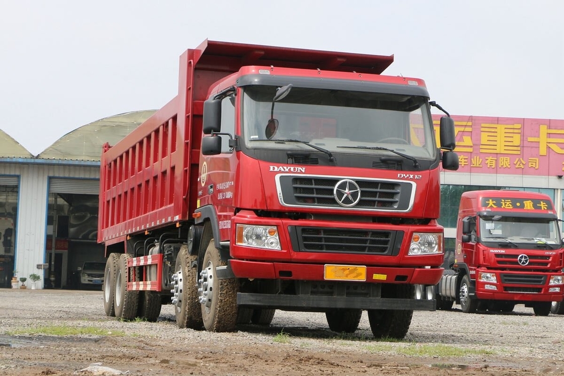 Camions bennes d'occasion à vendre Dayun N8C 375ch 8*4 Mode de conduite Acheter un camion benne d'occasion au meilleur prix pour l'Afrique