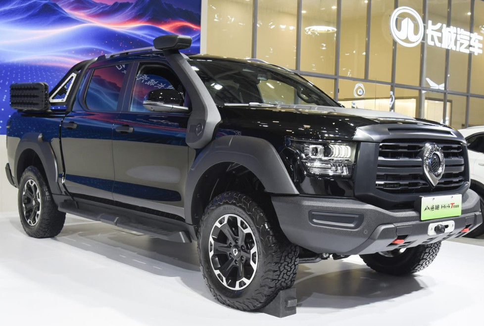 New Great Wall King Kong Poer Hi4-T Pickup Truck 4 roues automatique à double cabine Véhicule commercial hybride