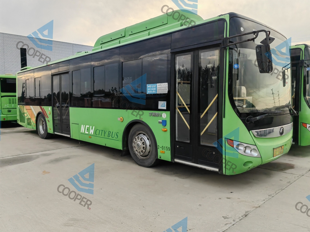 2020 Second Hand 77/23 Sièges 12 mètres Forme lisse Utilisé Yutong6120 Bus au GNC Doubles portes