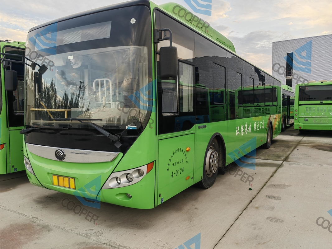 2020 Second Hand 77/23 Sièges 12 mètres Forme lisse Utilisé Yutong6120 Bus au GNC Doubles portes