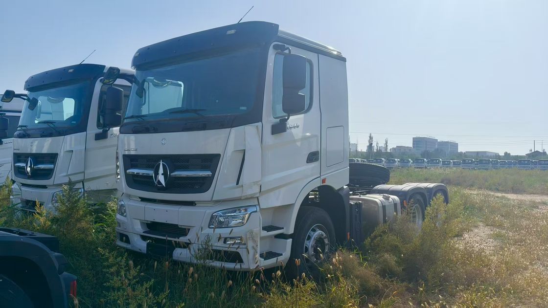 Tracteur Beiben 6x4 Tracteur 10 roues 480 chevaux Lhd/Rhd Afrique Prix 6x6