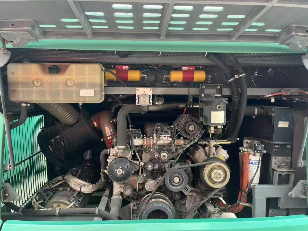 Deuxième main Diesel Kinglong Bus 50 places Luxe Leafspring Weichai École de moteur Tour Intercity Coach de banlieue