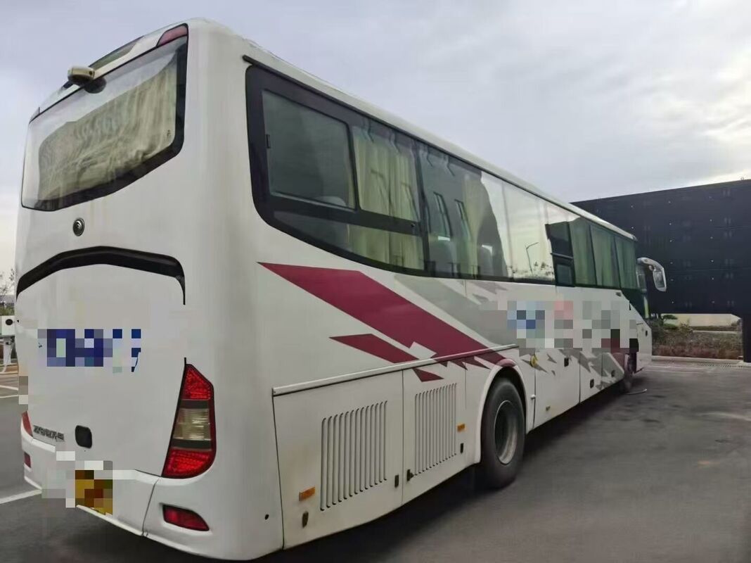 Autobus d'occasion Yutong Zk6122 Yuchai 330cv Ressorts à lames 60 sièges Transport de luxe avec climatisation