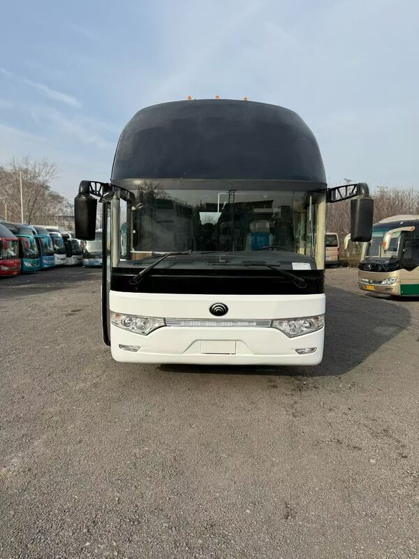 Autobus Yutong Zk6122 Yuchai 330 ch Leaf Spring 50 sièges Lux Transport avec climatisation