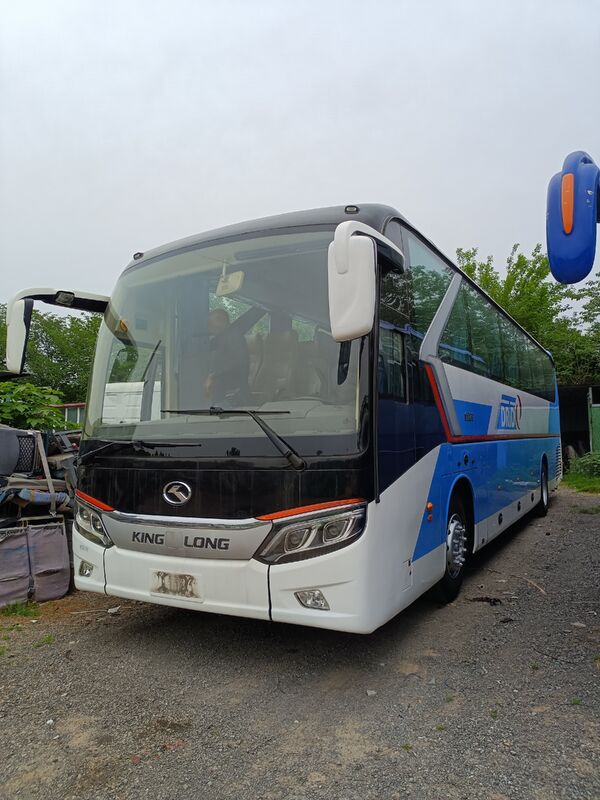 Autobus d'occasion King-long XMQ6129 Yuichai Euro5 à ressorts paraboliques 54 places 2021 Luxe avec climatisation pour navette ou longue distance