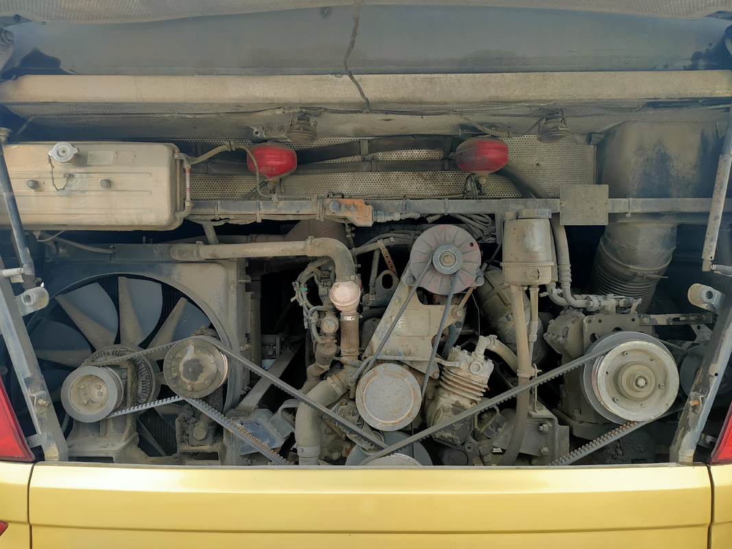 Autobus urbain ZK6112D d'occasion 45 places moteur diesel Autobus longue distance pour le transport public africain