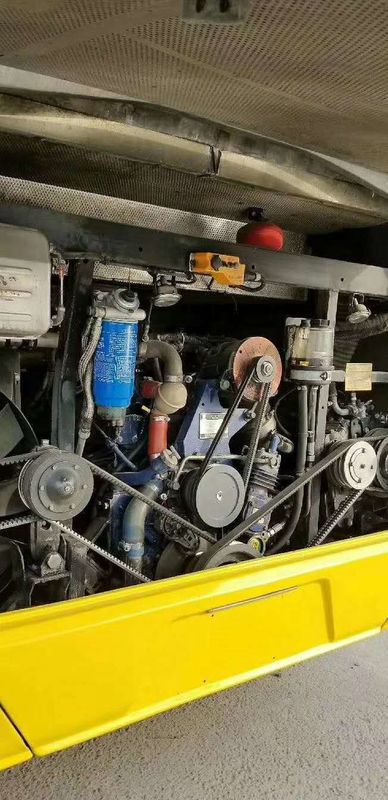 Autobus de touristes d'occasion de Yutong, autobus de luxe utilisés avec le frein à disque de roues du moteur 4 de Wechai