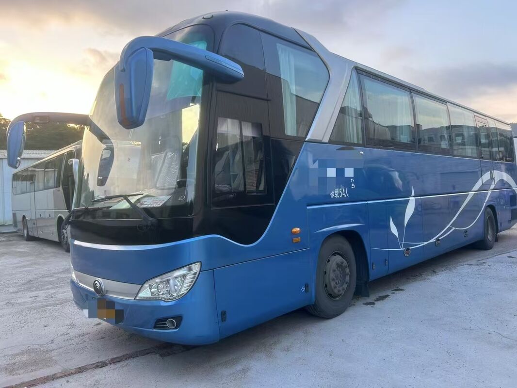 Yutong 6122 d'occasion, autocar de 54 sièges, moteur diesel Weichai, bus de tourisme utilisé pour l'Afrique