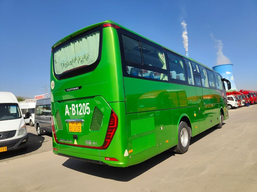 Autobus Yutong ZK6117 d'occasion avec moteur diesel Weichai, double porte, 50 sièges, autocar de luxe LHD à vendre