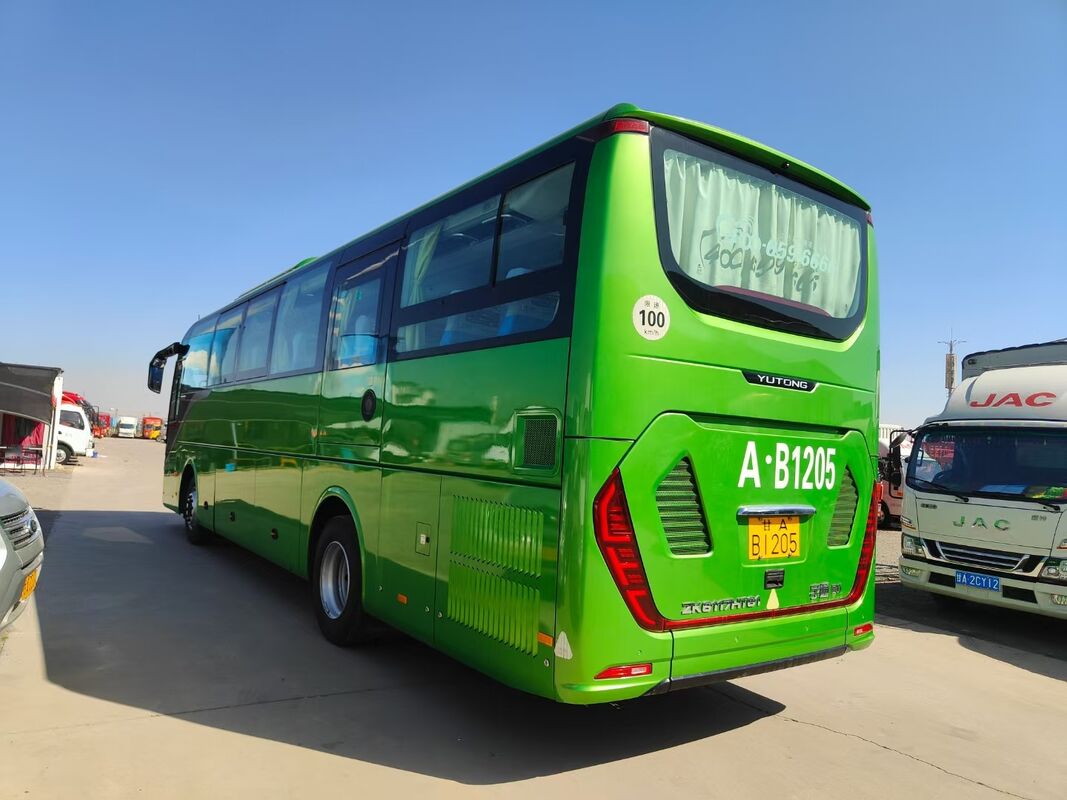 Autobus Yutong ZK6117 d'occasion avec moteur diesel Weichai, double porte, 50 sièges, autocar de luxe LHD à vendre