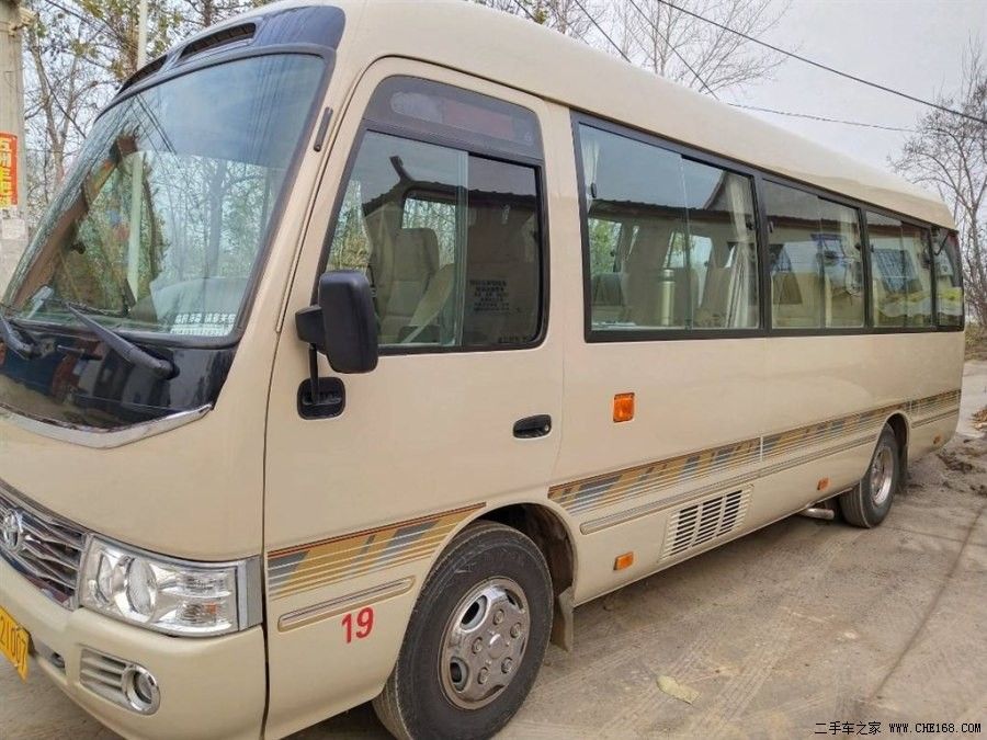 1HZ 6 le cylindre Toyato diesel a utilisé l'autobus de ville avec 19-29 Seaters Mini Buses