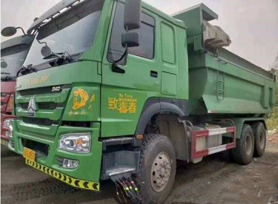 Le moteur 340HP de l'euro IV a utilisé le camion à benne basculante avec la commande 6x4 à vendre