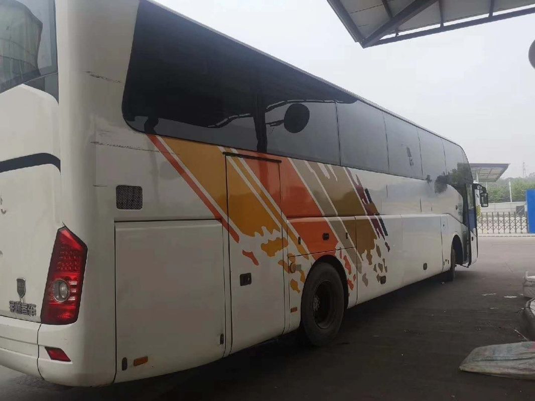 Sièges forts utilisés diesel de la vue 25-57 de Bus Yutong zk6127 d'entraîneur avec la toilette à C.A.