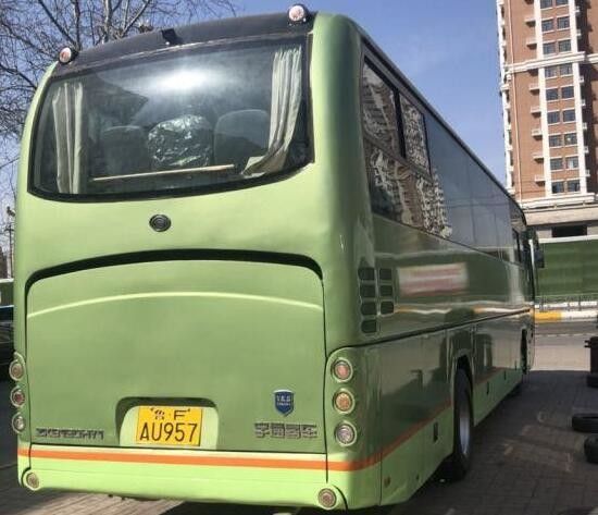 Yutong utilisé mutuel transporte la couleur facultative de sièges du model 55 de Zk 6107
