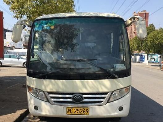Autobus de Yutong de moteur diesel de l'euro III le mini des sièges de 2011 ans 23 a utilisé le réducteur de transmission automatique