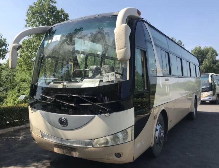 Les sièges de l'autobus de touristes 47 d'occasion de 2010 ans ont utilisé l'autobus de car de modèle de Yutong Zk6100
