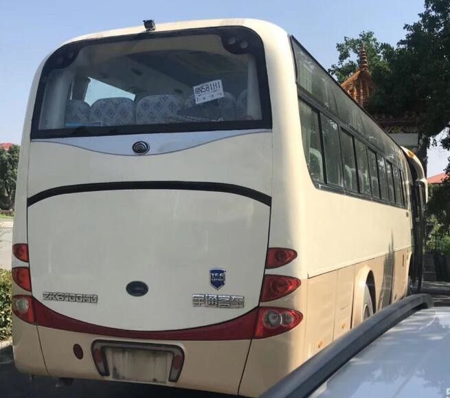 Les sièges de l'autobus de touristes 47 d'occasion de 2010 ans ont utilisé l'autobus de car de modèle de Yutong Zk6100