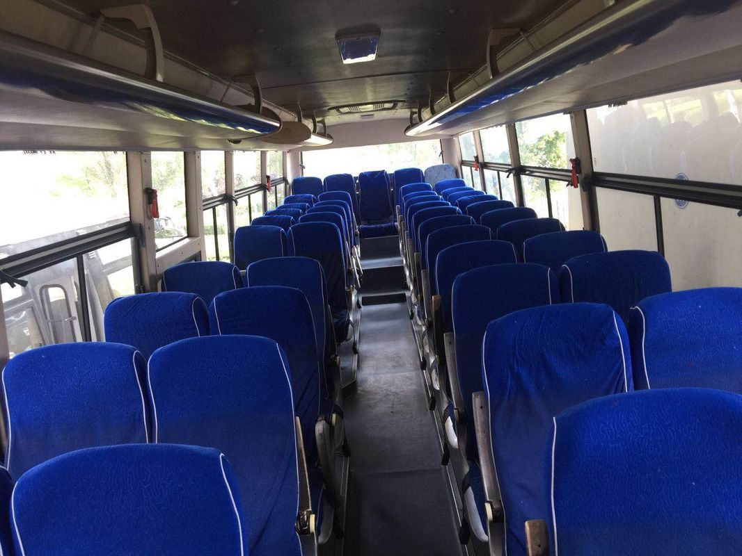 Le moteur avant diesel a employé le modèle jaune d'entraînement de main gauche de sièges de l'autobus ZK6112D 52 de Yutong