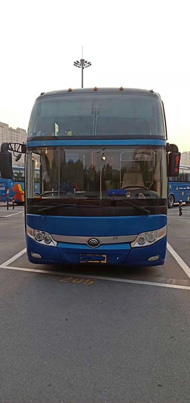 6127 Yutong diesel modèle ont utilisé le bus touristique 2013 OIN des sièges LHD de l'an 51 passée avec l'airbag