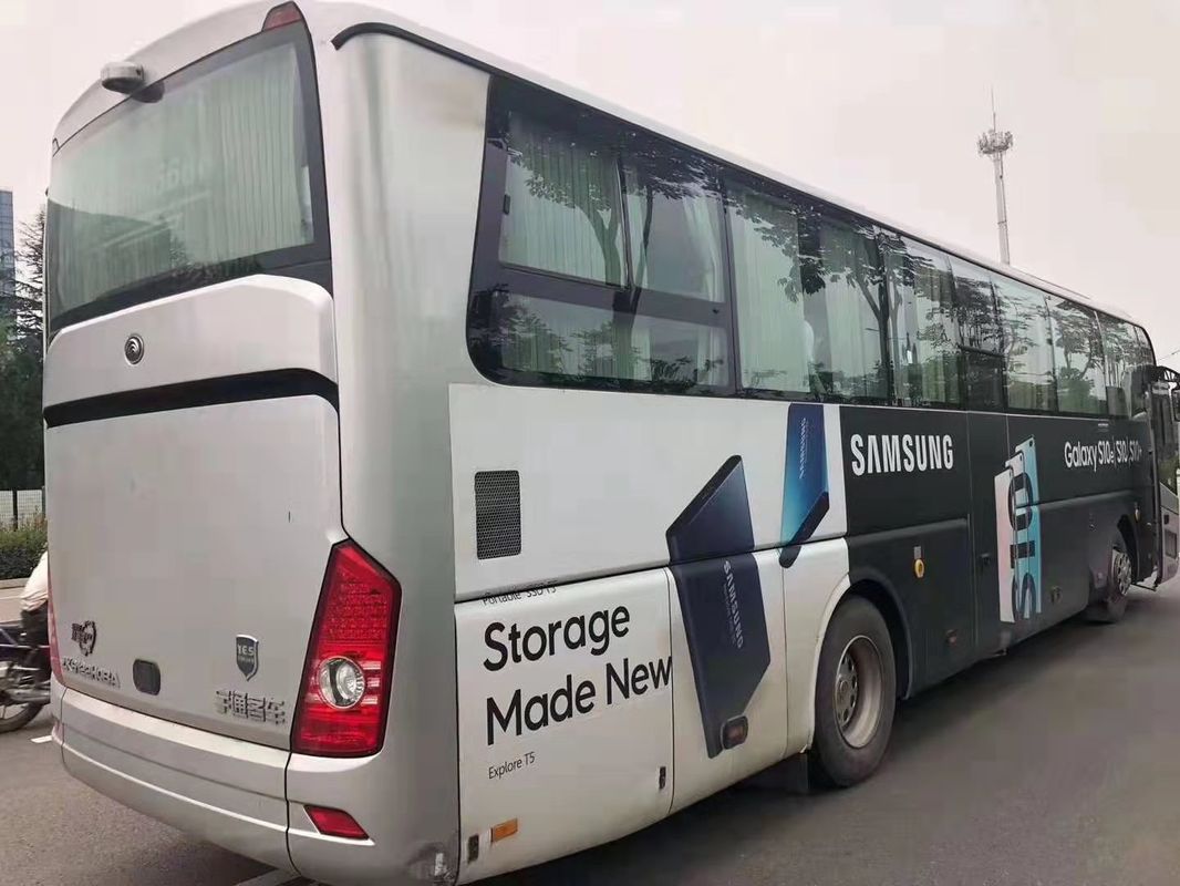 Yutong utilisé par diesel transporte 6122 le type 53 sièges 2014 commande laissée par moteur de l'an YC